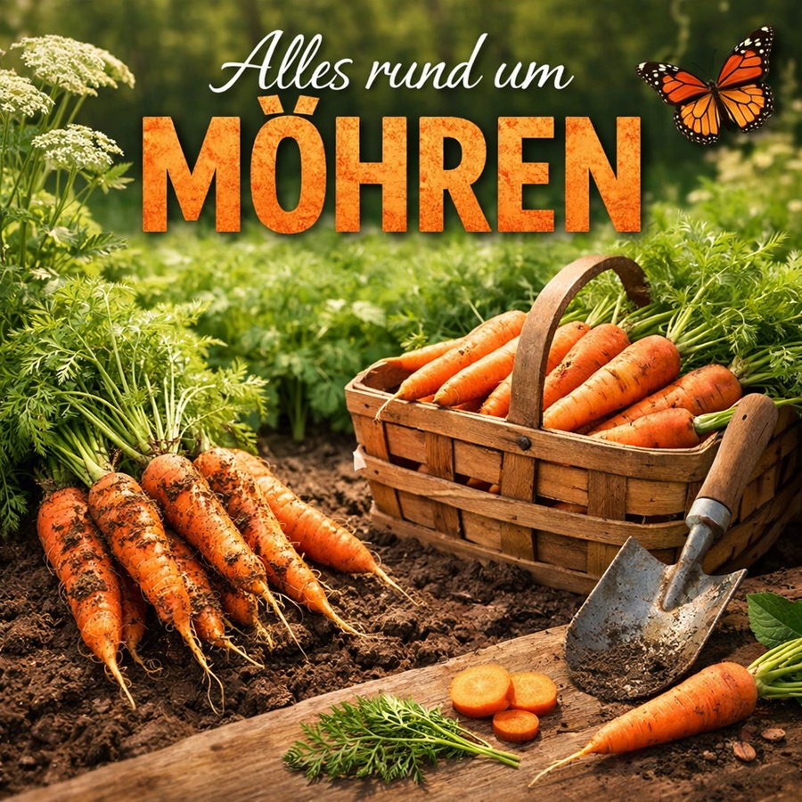 Möhren aus dem eigenen Garten