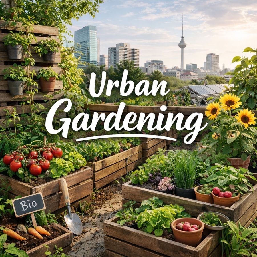 Urban Gardening: Nachhaltiges Gärtnern in der Stadt