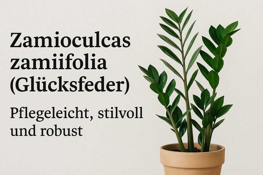 Zamioculcas zamiifolia: Pflegeleichte Glücksfeder