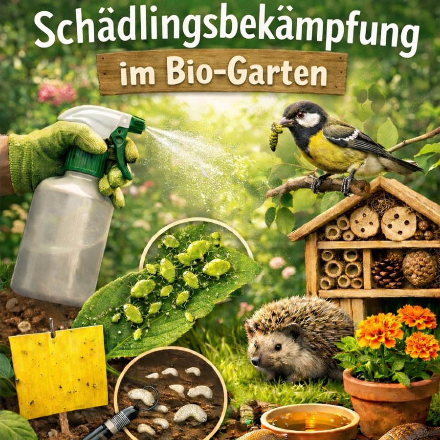 Schädlingsbekämpfung im Bio-Garten: Natürlich statt vernichten