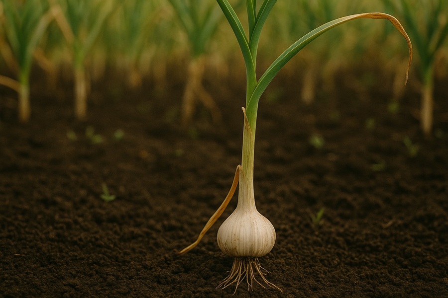 Knoblauch anbauen im Bio-Garten – natürlich, einfach und ertragreich