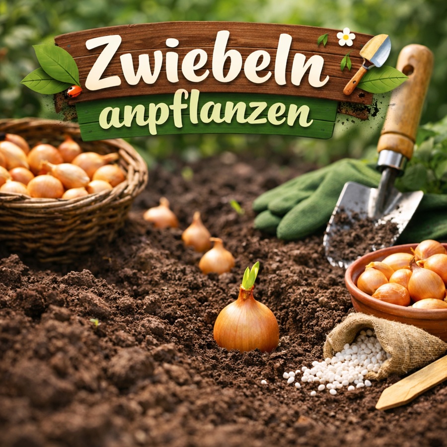 Zwiebeln anbauen im Garten – Anleitung für eine erfolgreiche Ernte
