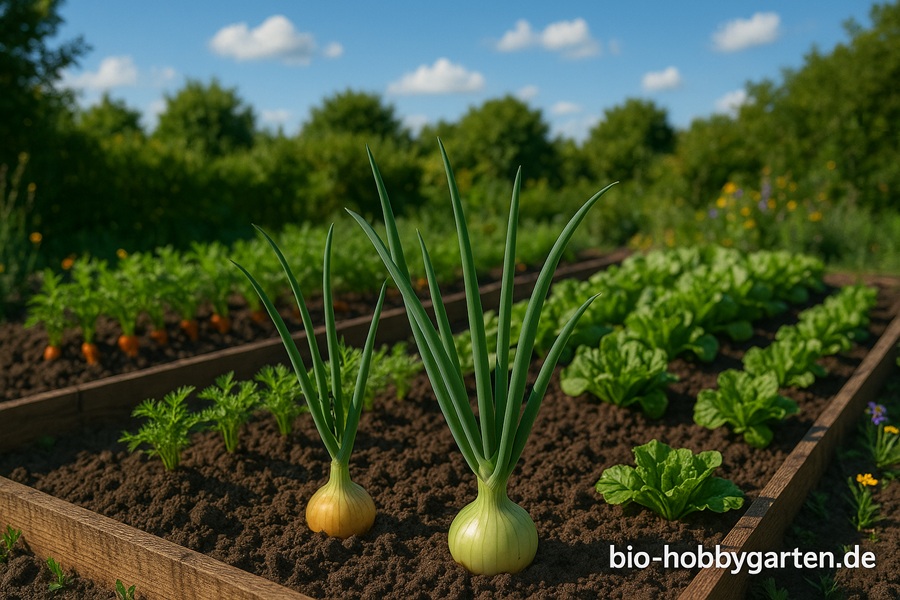 Zwiebeln anbauen im Garten – Anleitung für eine erfolgreiche Ernte