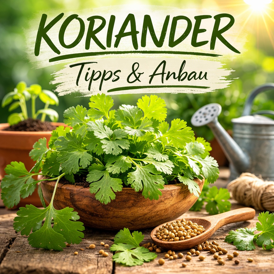 Koriander im Garten anbauen und vielseitig nutzen