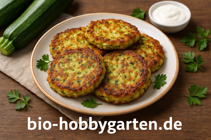 Zucchini-Puffer Rezept & Tipps aus frischen Zucchini