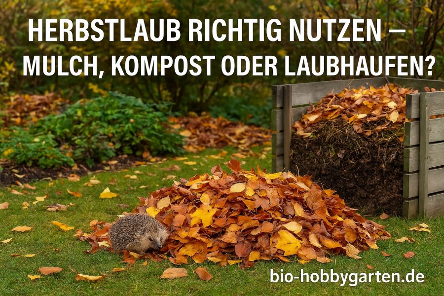Herbstlaub richtig nutzen – Tipps für Mulch & Kompost