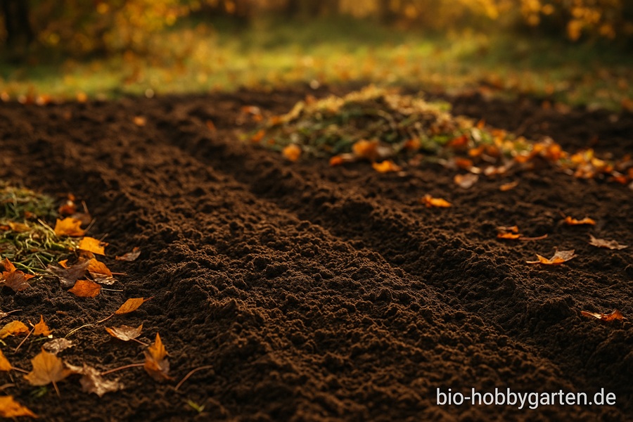 Der Gartenboden im Herbst- Vorbereitung für das nächste Jahr