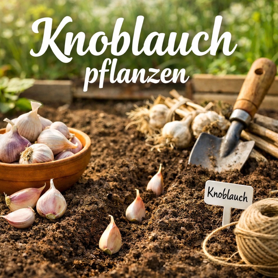 Knoblauch pflanzen im Herbst – jetzt ist die beste Zeit