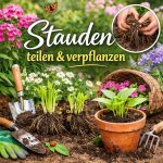 Stauden teilen und verpflanzen