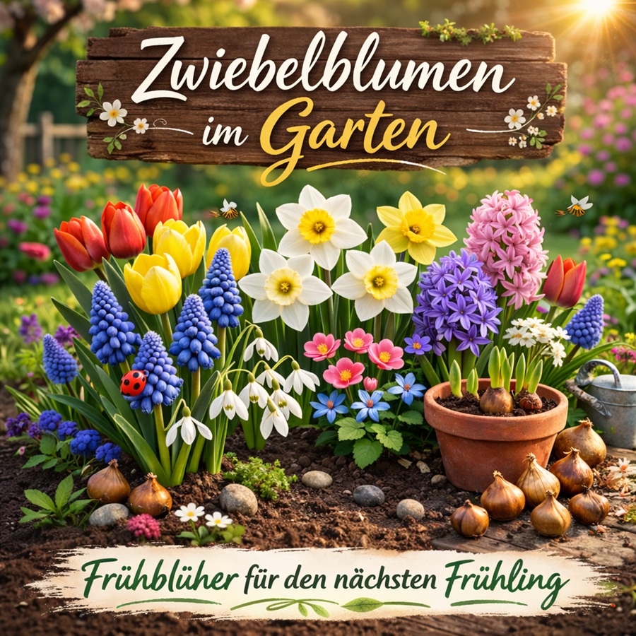 Zwiebelblumen pflanzen – Frühblüher für den nächsten Frühling