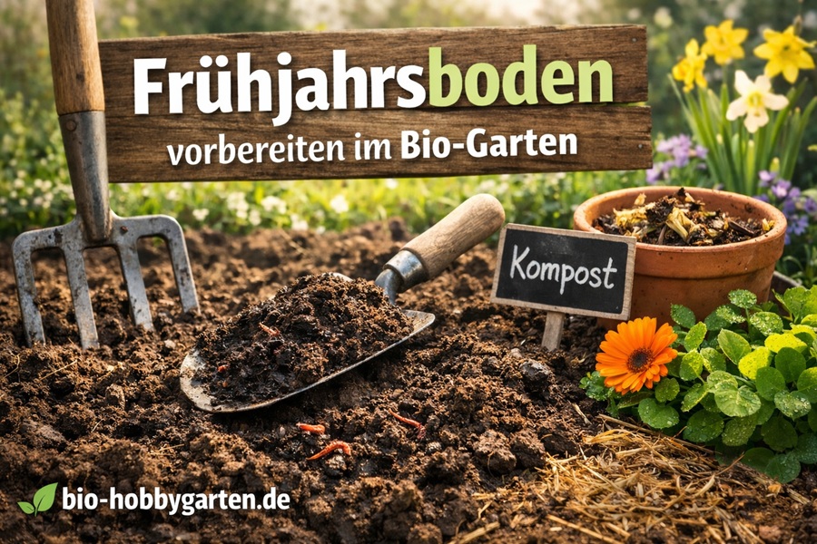 Gartenboden Frühjahr vorbereiten