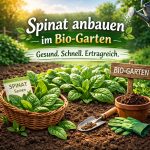 Spinat im Bio-Garten anbauen: Gesund, schnell und ertragreich