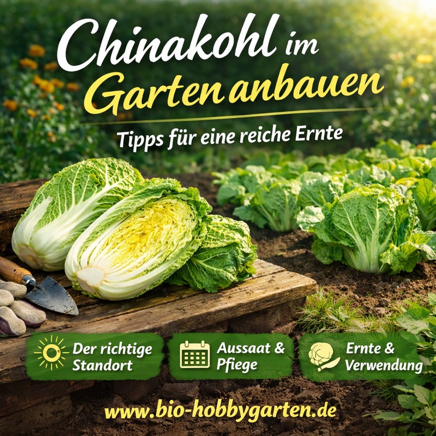 Chinakohl im Garten anbauen – Tipps für eine reiche Ernte