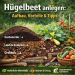 Hügelbeet anlegen: Vorteile, Aufbau und Tipps für den Garten