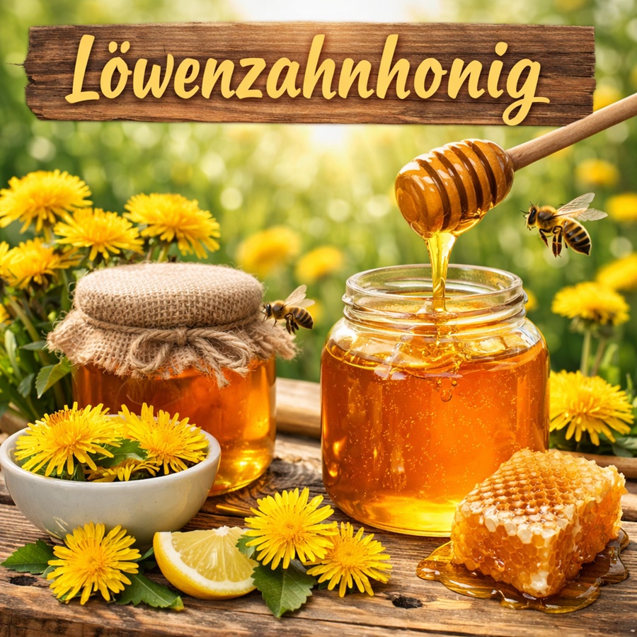 Löwenzahnhonig selbst herstellen- Rezept, Wirkung und Tipps