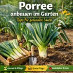 Porree anbauen im Garten: Tipps für gesunden Lauch