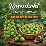 Rosenkohl im Garten anbauen- Standort, Pflege, Ernte und Tipps